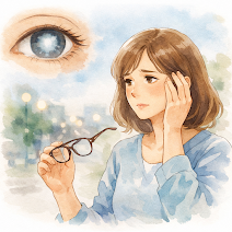 51歳で白内障と診断されました。右目にも発症したお話